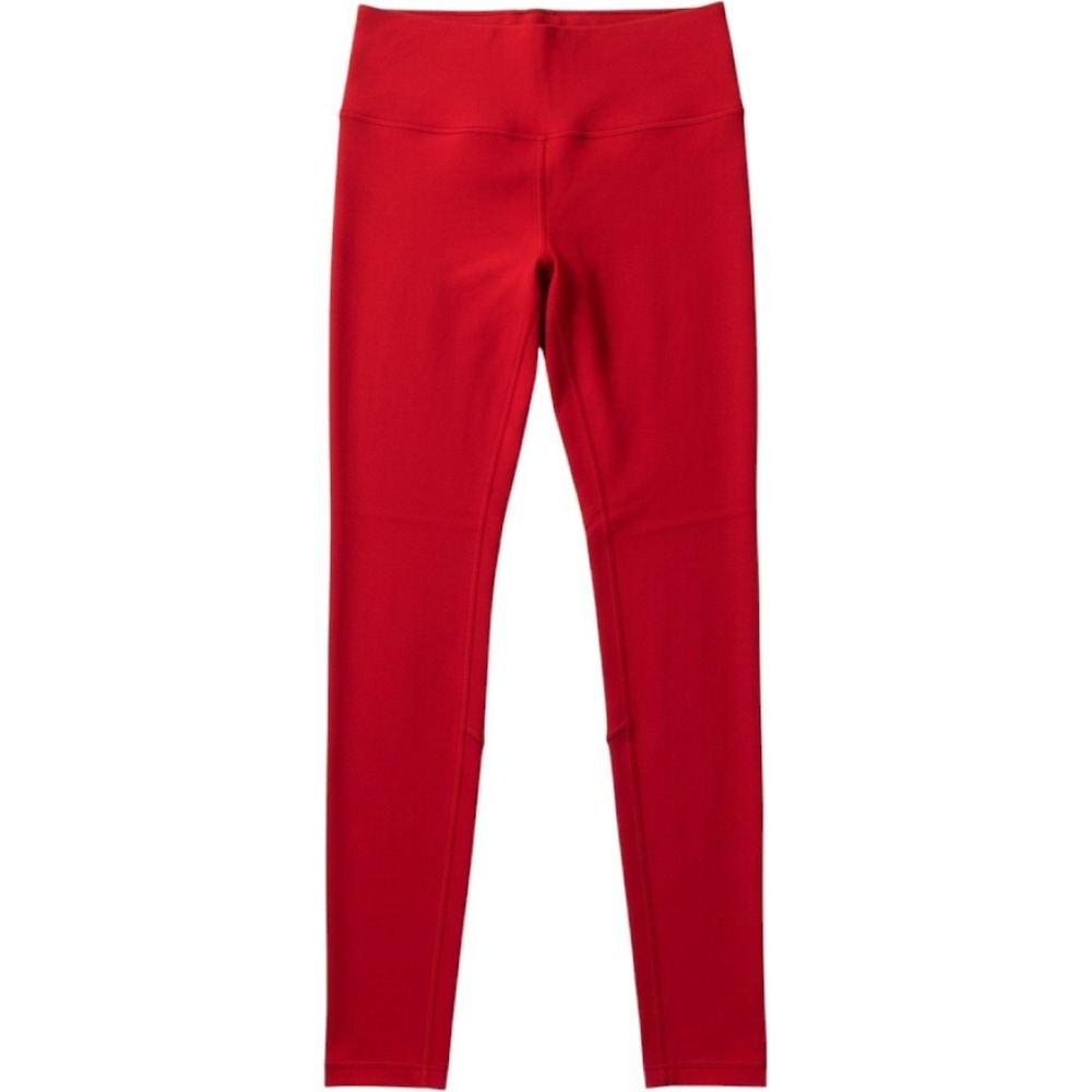 Victoria's Secret Sport Knockout‎ Leggings Cherry Red Lattice Cutout Ankle Small